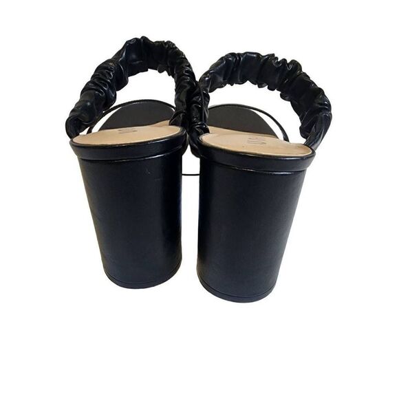 UNISA Women's Cyla Slide Sandal Block Heel - Black Size 11 - Picture 6 of 8